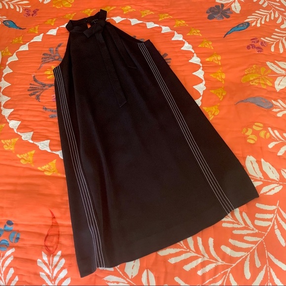 Ann Taylor Bow Neck A-line Dress - Picture 2 of 5